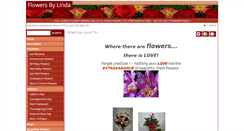 Desktop Screenshot of flowersbylindaflorist.com
