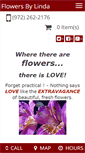 Mobile Screenshot of flowersbylindaflorist.com